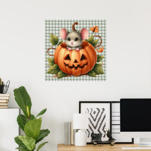 Poster do mouse Halloween