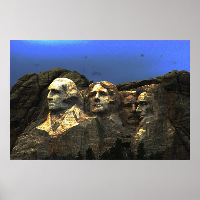 poster do mt rushmore (Frente)