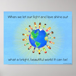 Poster do Mundo Brilhante