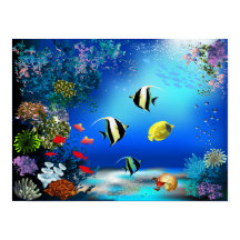 Poster do mundo do mar