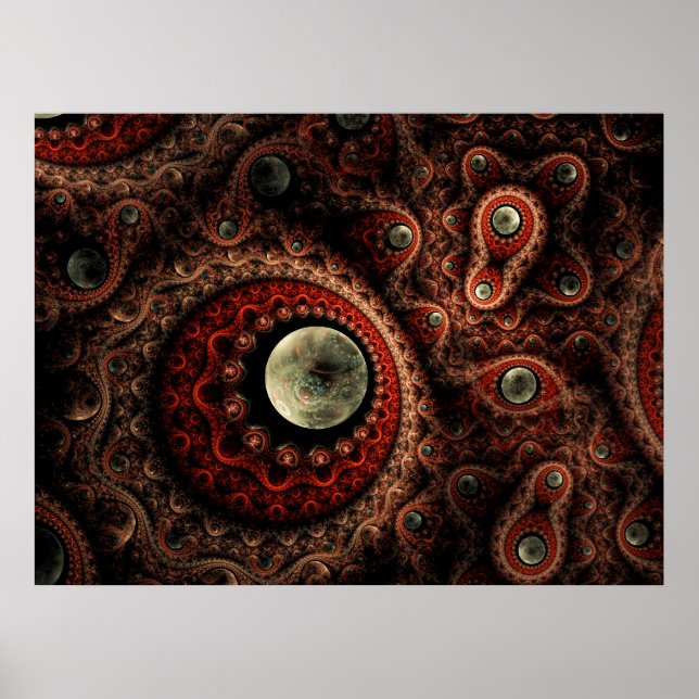 Poster do Mundo em Evolução (Frente)