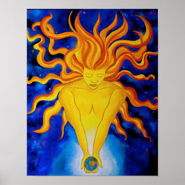 Poster do mundo solar