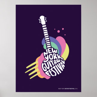 Poster do New York Guitar Festival 2016