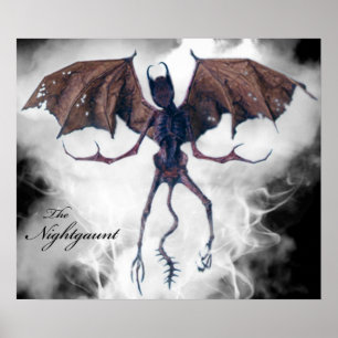 Poster do Nightgaunt de HPL