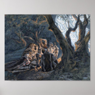Poster do "O Anjo e os Pastores" de Tissot