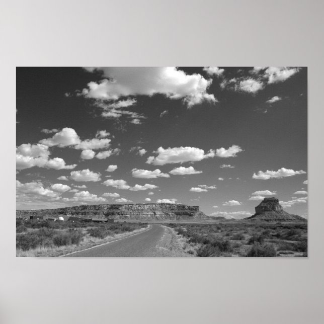 Poster do Observatório de Chaco Canyon (Frente)