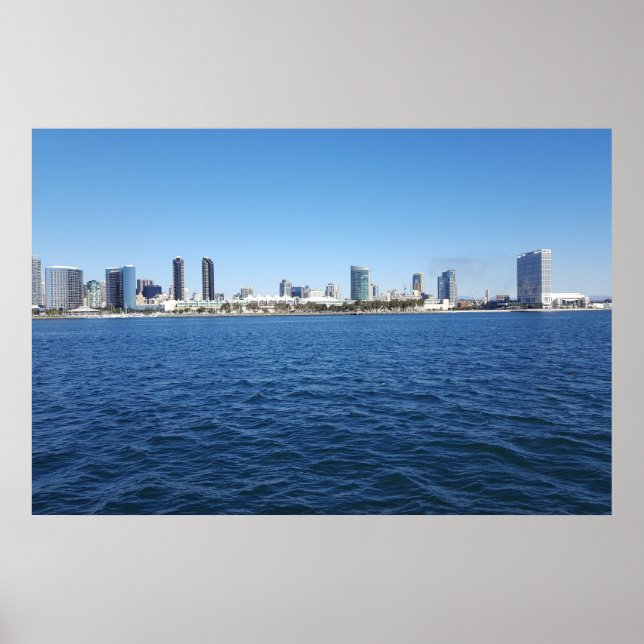 Poster do Oceano da Califórnia (Frente)