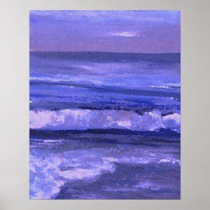 Poster do oceano de CricketDiane - Seascape da