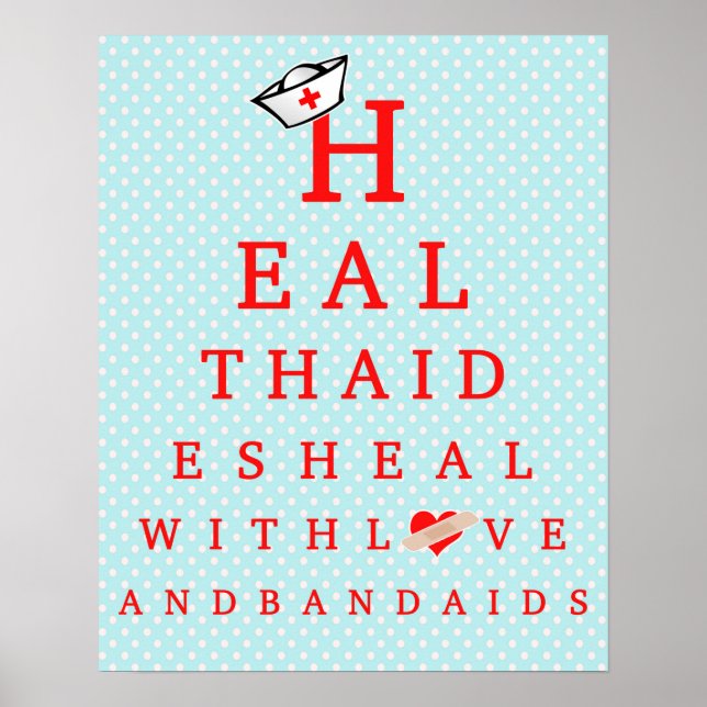 Poster do Office Decor do Health Aide (Frente)