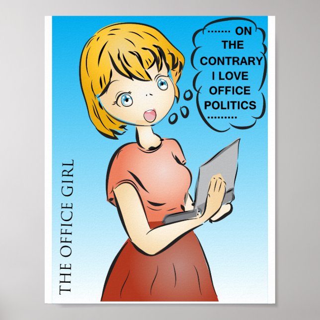 Poster do Office Politics (Frente)
