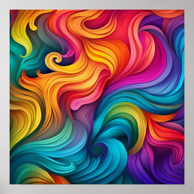 Poster do Orgulho Arco-Íris (Frente)