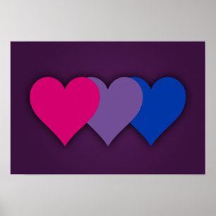 Poster do orgulho da bissexualidade