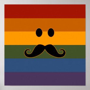 Poster do Orgulho Mustache