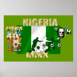 Poster do Orgulho nigeriano 2010 Naija Super Eagle