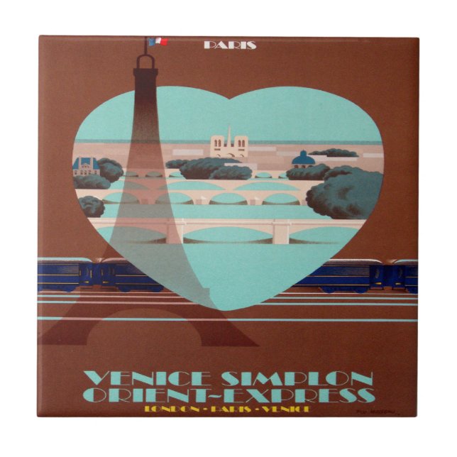 Poster do Orient Express Paris (Frente)