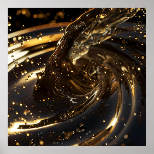 Poster do ouro Vortex Splendor