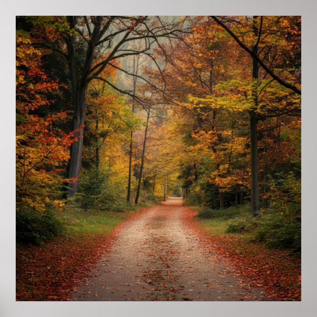 Poster do outono (Frente)