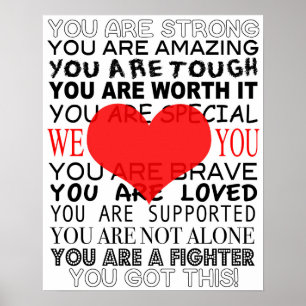 Poster do paciente para Cancer Inspiracional