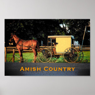 Poster do país de Amish