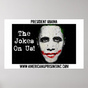Poster do palhaço de Obama AUI