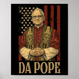 Poster Do Papa Leo Xiv Novo Papa Homens Engraçados Humor