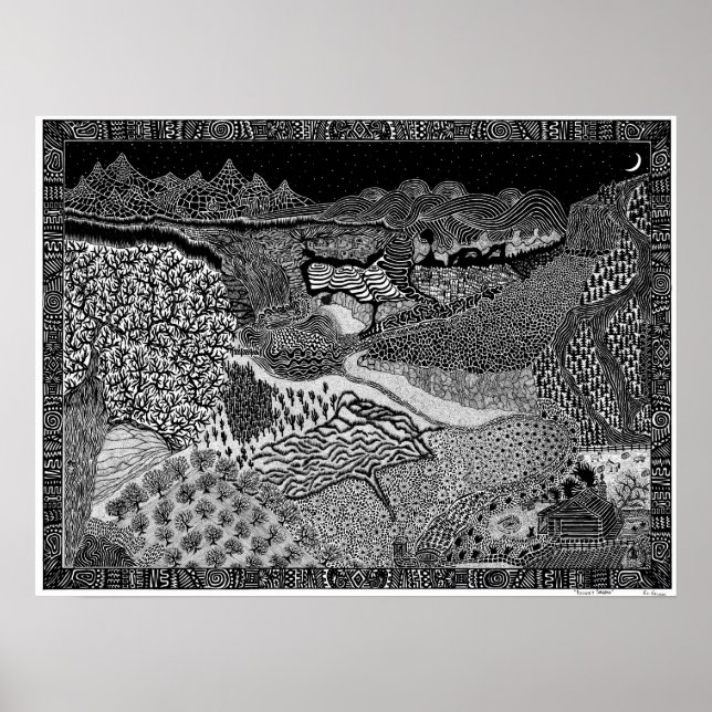 Poster do Paraíso de Recluse (Frente)