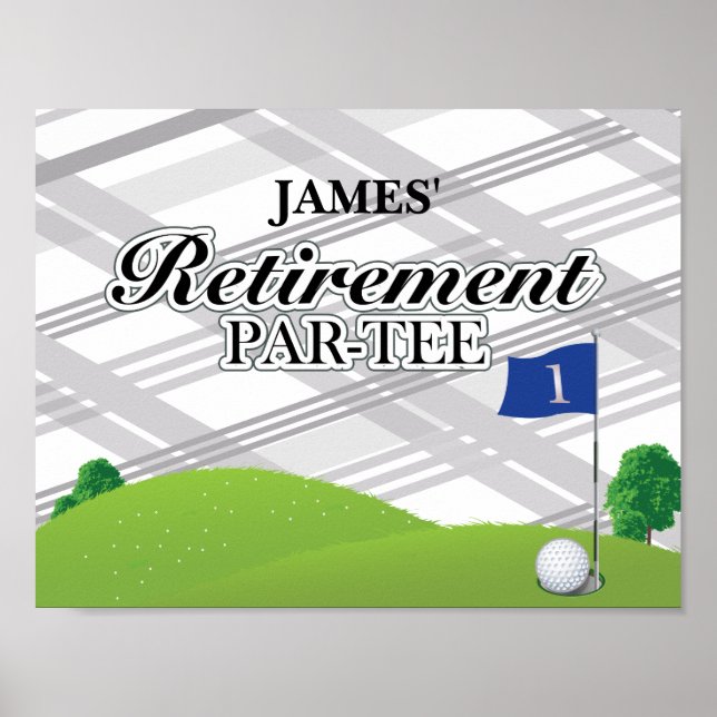 Poster do Partido da Reforma do Golf (Frente)