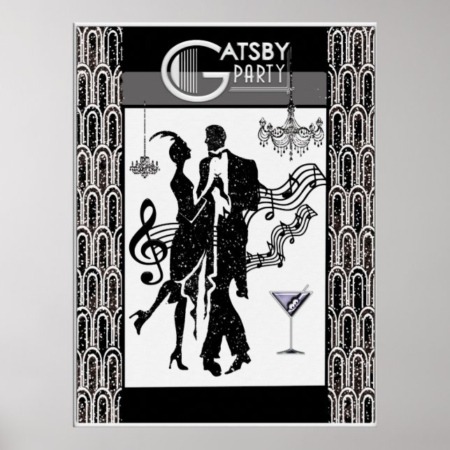 Poster do Partido Gatsby (Frente)