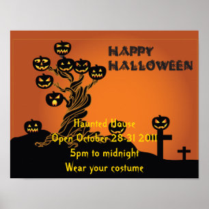Poster do Partido Halloween