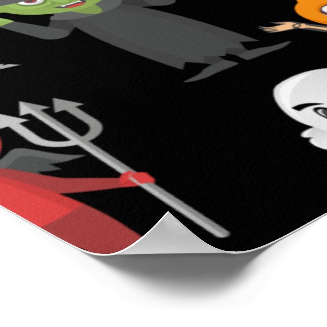 Poster do Partido Halloween (Borda)