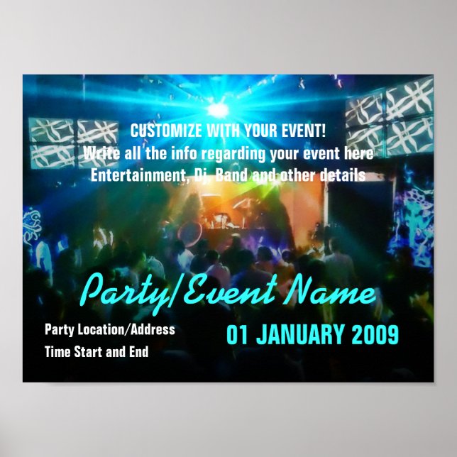 Poster do Partido nº 003 Poster (Frente)