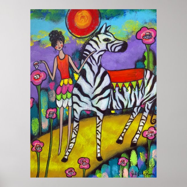 Poster do Partido Zebra Tea (Frente)
