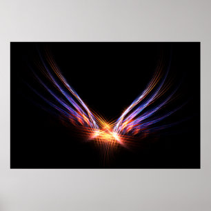Poster do pássaro do fogo de Phoenix