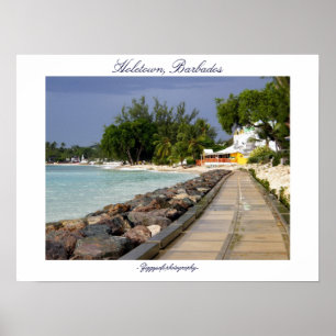 poster do passeio à beira mar de barbados