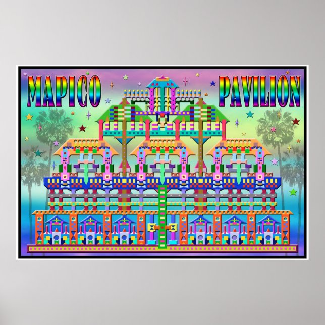 Poster do Pavilhão MAPICO (Frente)