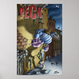 Poster do Peck (edição nova #1 do cobrir)