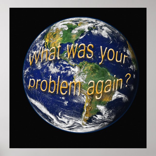 Poster do Pensamento da Terra (Frente)