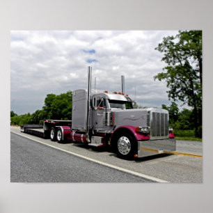 Poster do Peterbilt 379 de um Horning
