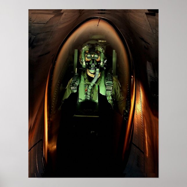 Poster do piloto F-16 (Frente)
