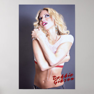 Poster do Pin-acima de Debbie Gibson