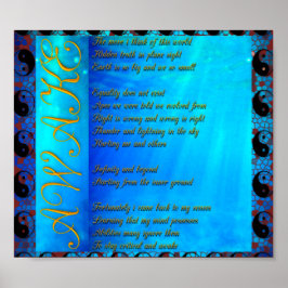 Poster do Poema da Terra Flagrante