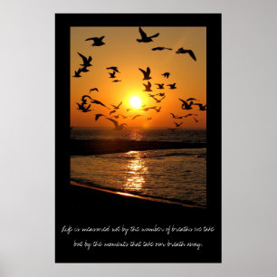 Poster do por do sol