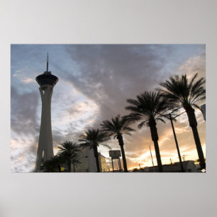 Poster do por do sol da estratosfera