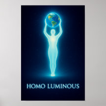 Poster do Portador de Luz/Arte de Parede