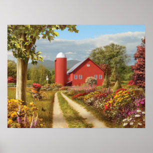 Pôster Do "poster da tarde campo" de Alan Giana