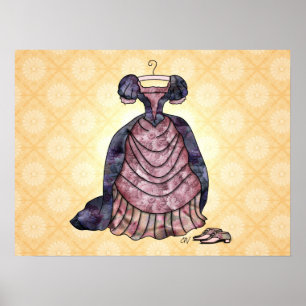 Pôster Do "poster do romance Victorian"