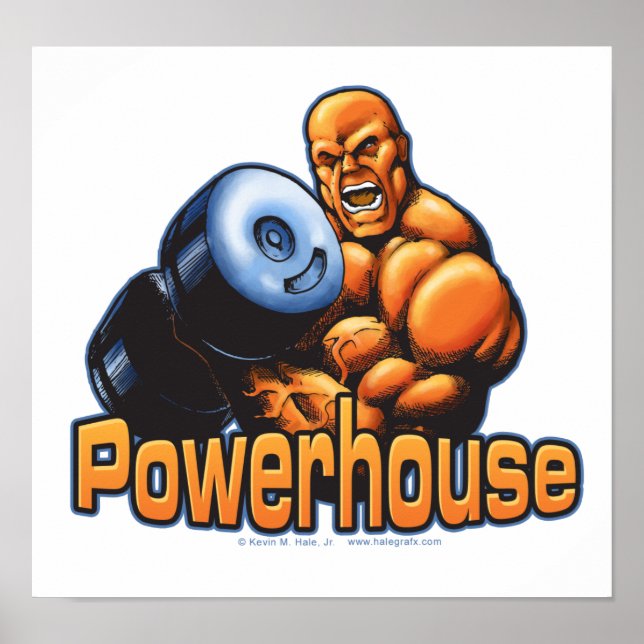 Poster do Powerhouse Curl (Frente)
