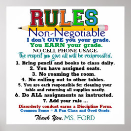 Poster do Professor de Nova Versão