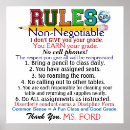 Poster do Professor de Nova Versão