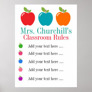 Poster do professor escolar - SRF